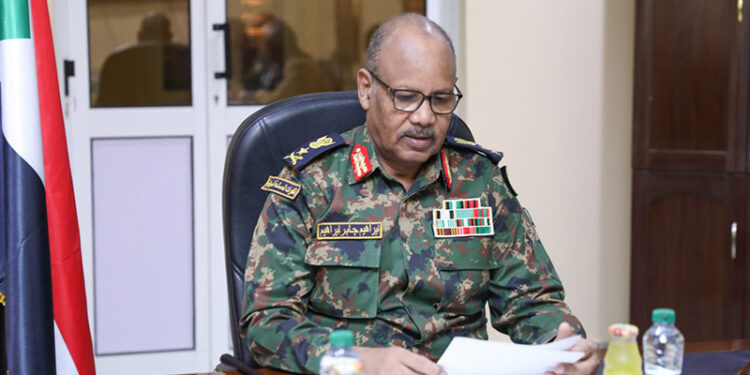 *عضو مجلس السيادة الفريق مهندس بحري إبراهيم جابر يترأس إجتماع اللجنة العليا للتعامل مع الأمم المتحدة*