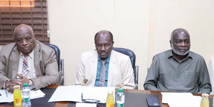 *عضو مجلس السيادة الفريق مهندس بحري إبراهيم جابر يترأس إجتماع اللجنة العليا للتعامل مع الأمم المتحدة*