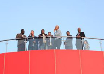 وفد الهلال السوداني يلبي دعوة الأهلي على الإفطار