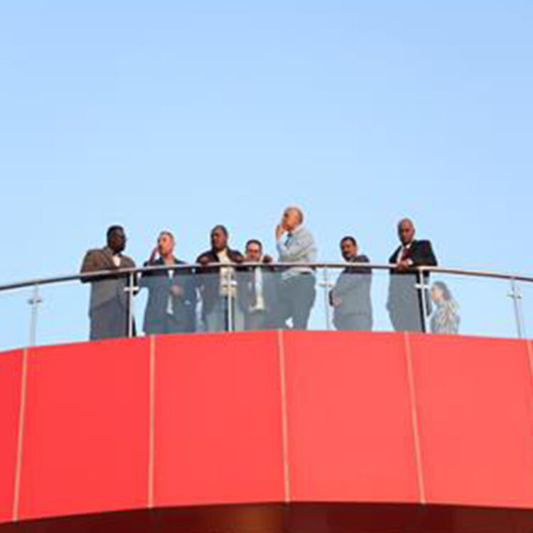 وفد الهلال السوداني يلبي دعوة الأهلي على الإفطار